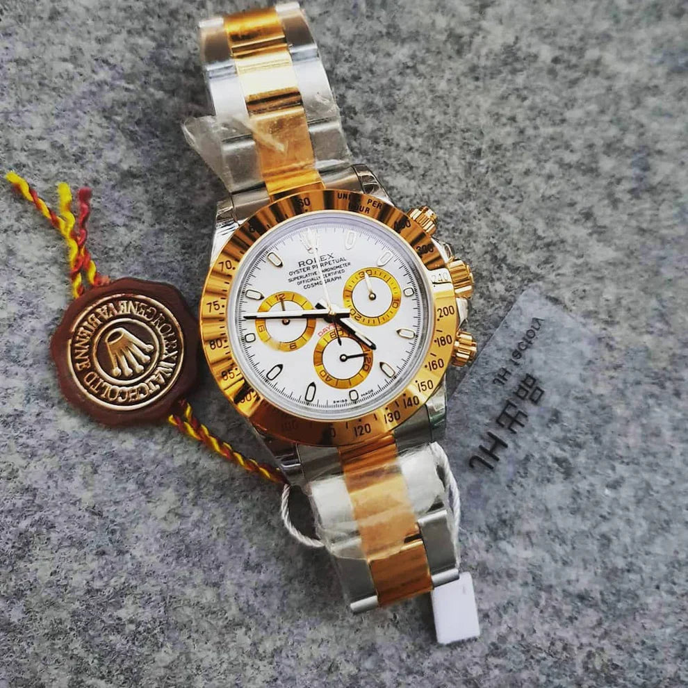 Daytona Oyster 40 mm Oystersteel e oro giallo m116503-0001