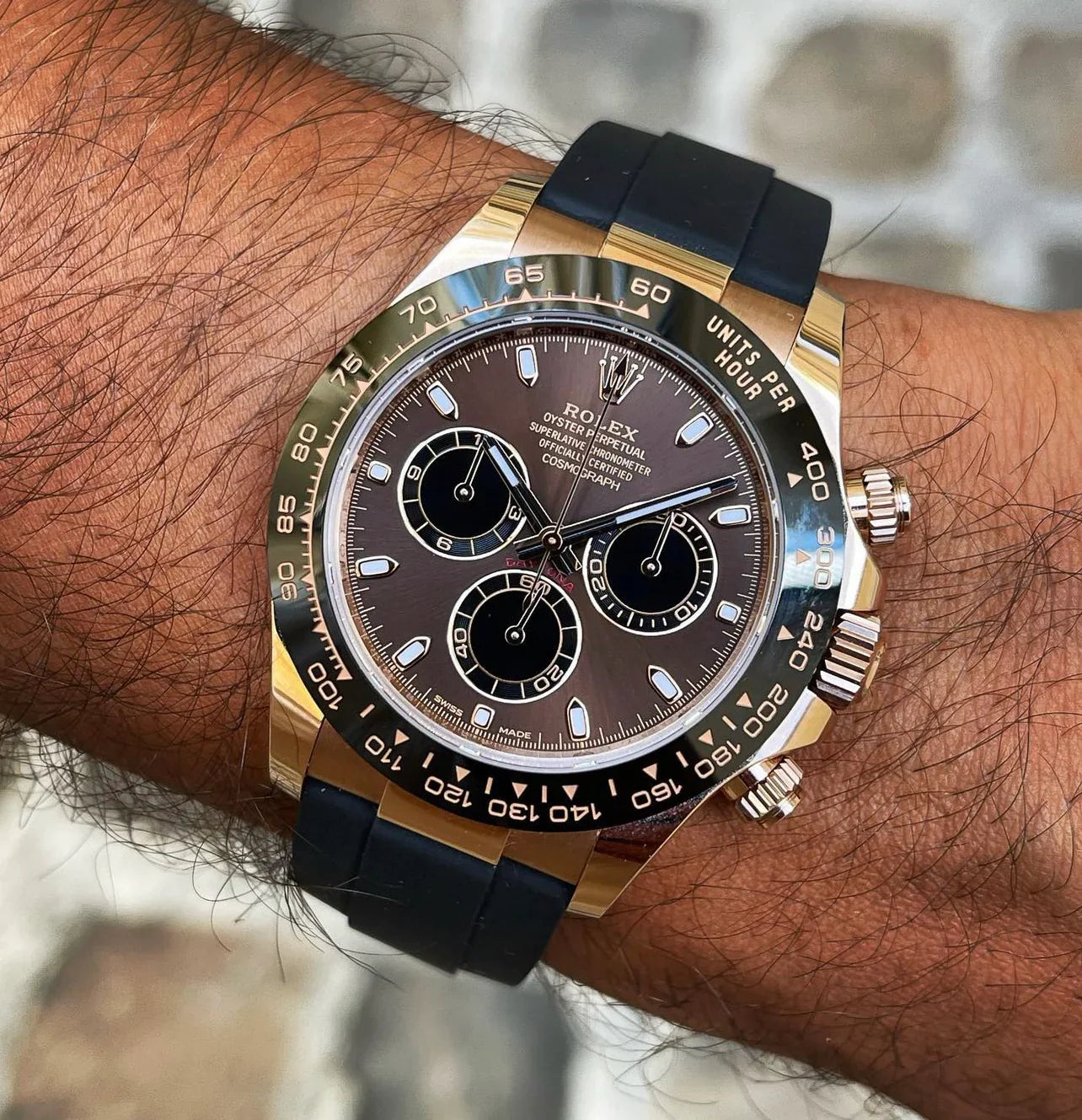 ROLEX DAYTONA OYSTERFLEX "CHOCOLAT"