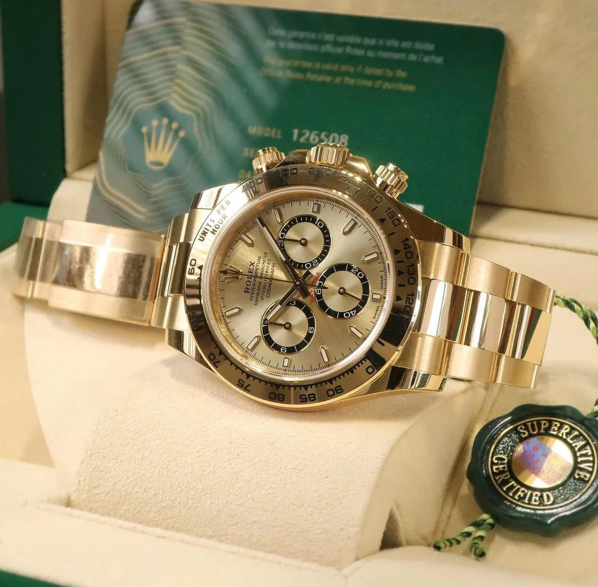 ROLEX DAYTONA PLEIN OR