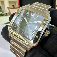 CARTIER SANTOS GREEN DIAL