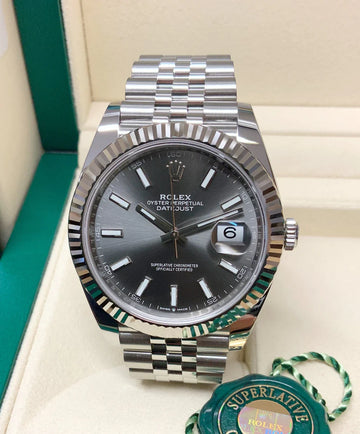 Datejust 126334 41mm Rhodium Dial