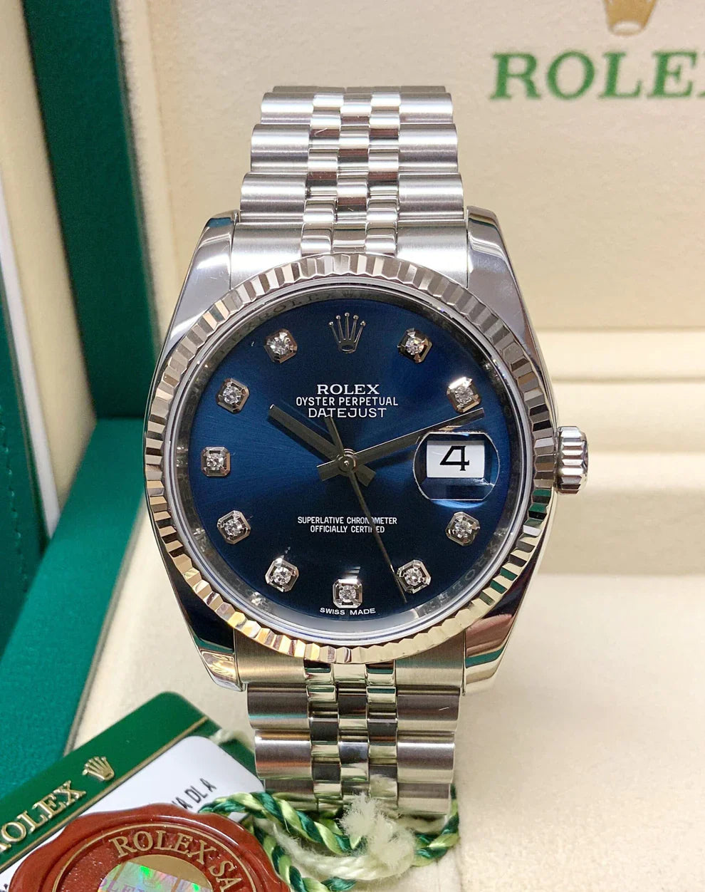 Datejust 36mm 116234 bleu