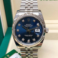 Datejust 36mm 116234 bleu