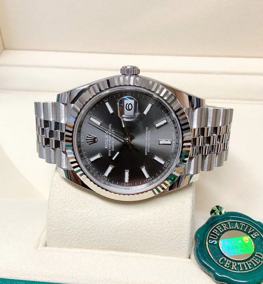 Datejust 126334 41mm Rhodium Dial