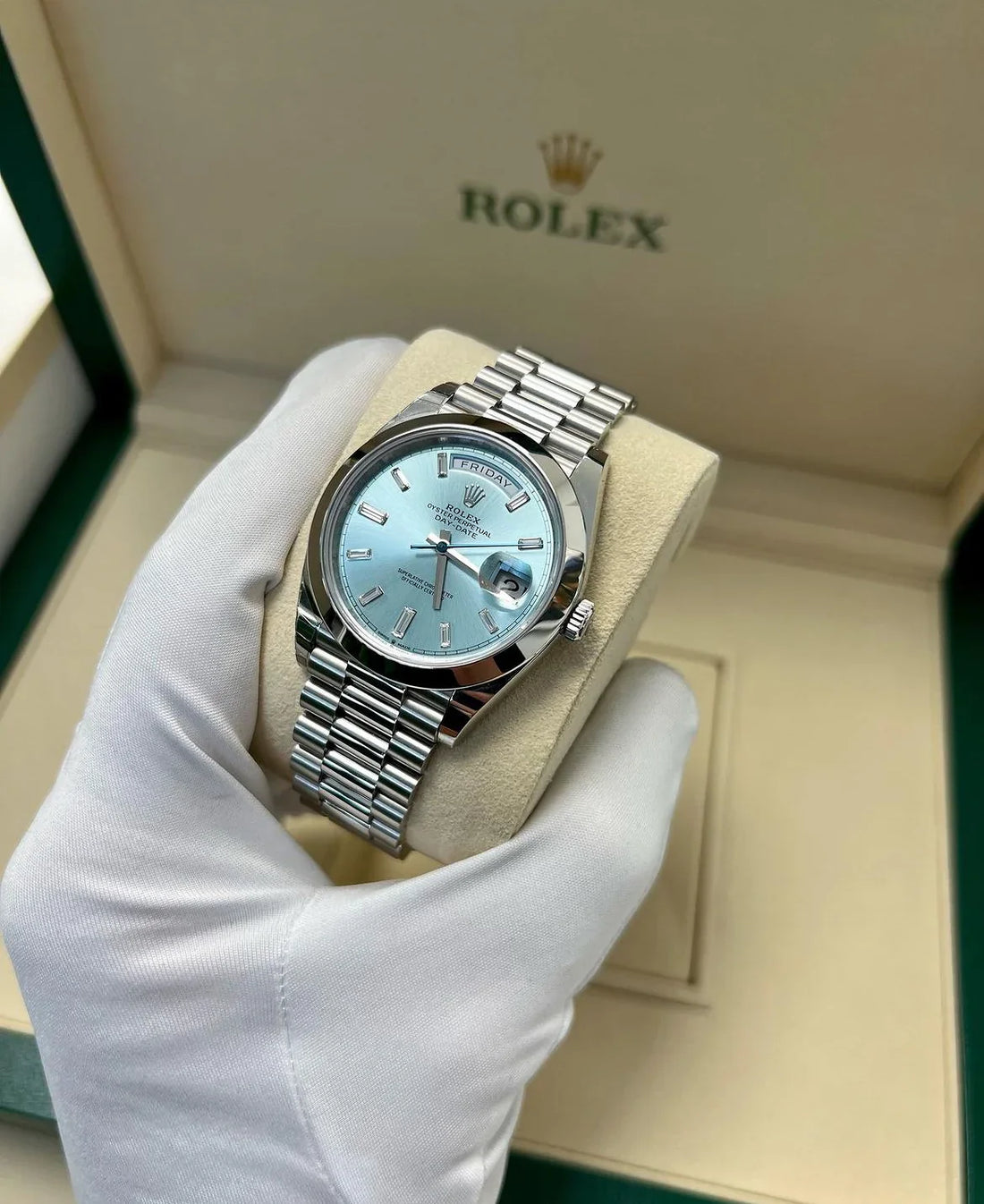 ROLEX DAY-DATE PLATINE