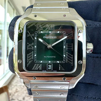 CARTIER SANTOS GREEN DIAL