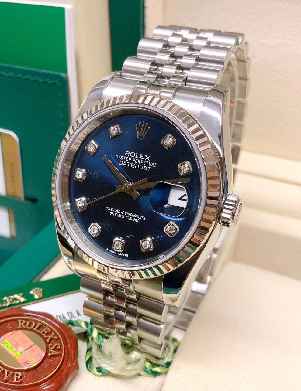 Datejust 36mm 116234 blue