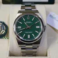 ROLEX OYSTER PERPETUEL VERT 