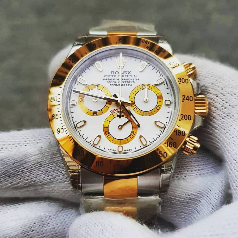 Daytona Oyster 40 mm Oystersteel e oro giallo m116503-0001