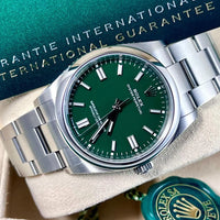 ROLEX OYSTER PERPETUEL VERT 