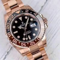 ROLEX GMT MASTER II "ROOT-BEER" ROSE' 