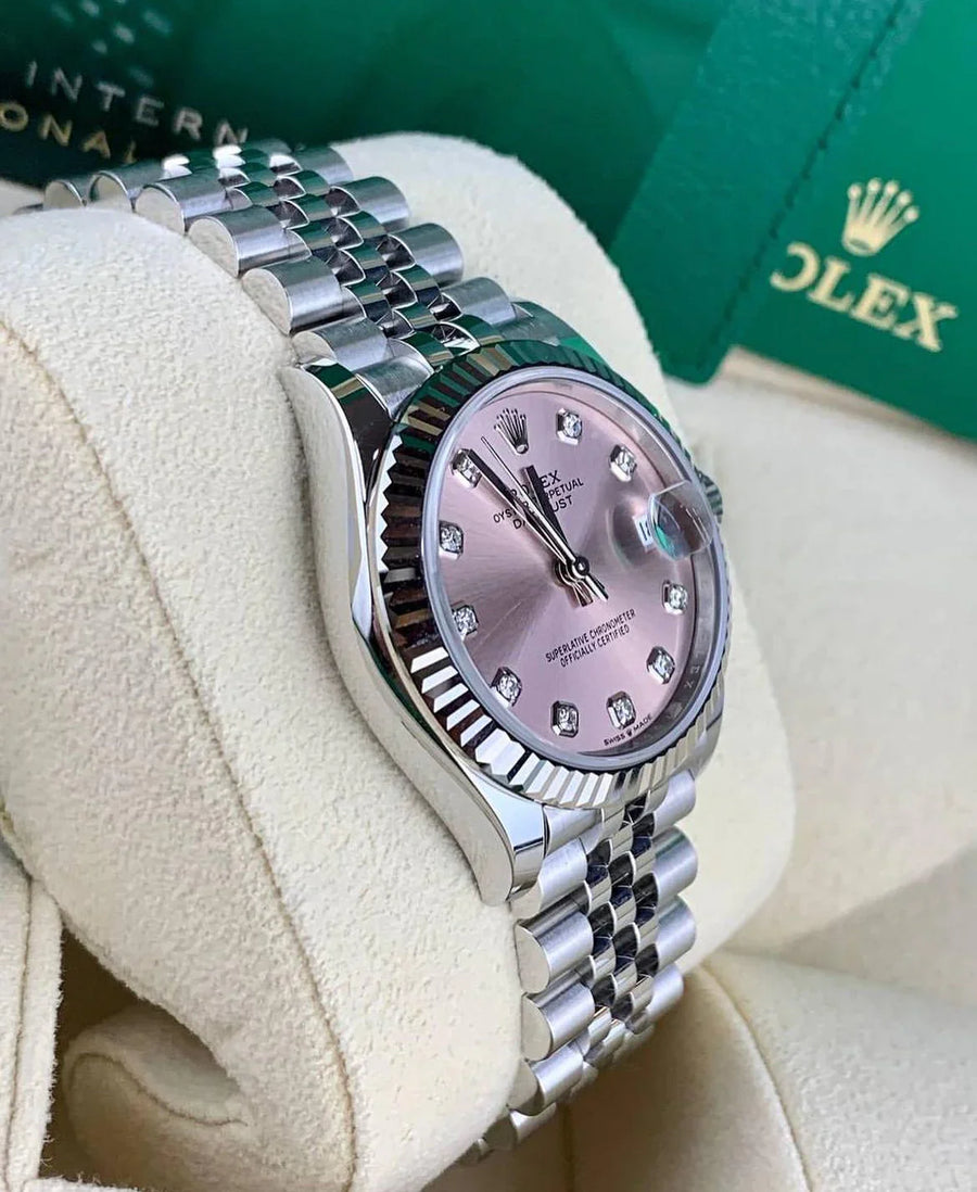 ROLEX DATEJUST JUBILÈE ROSÈ DIAMOND