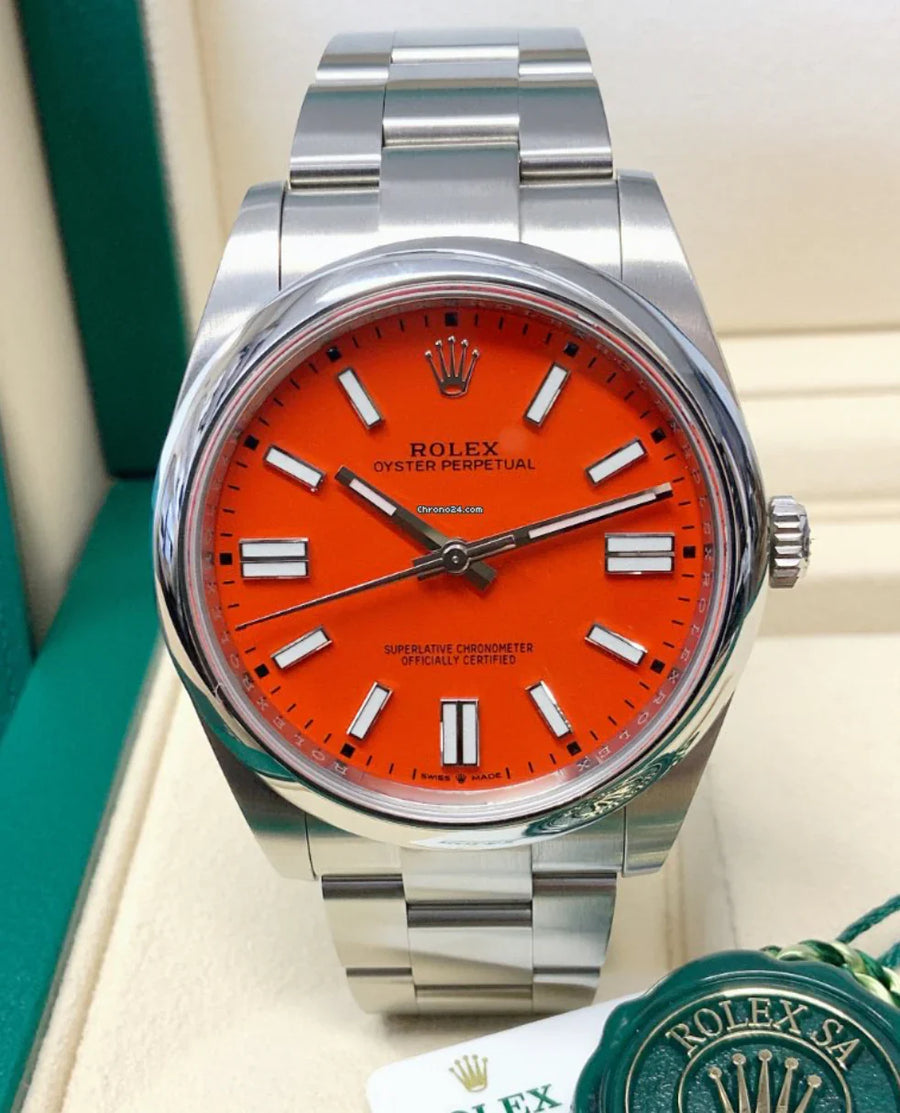 ROLEX OYSTER PERPÉTUELLE ROUGE 