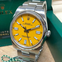 ROLEX OYSTER PERPETUAL YELLOW