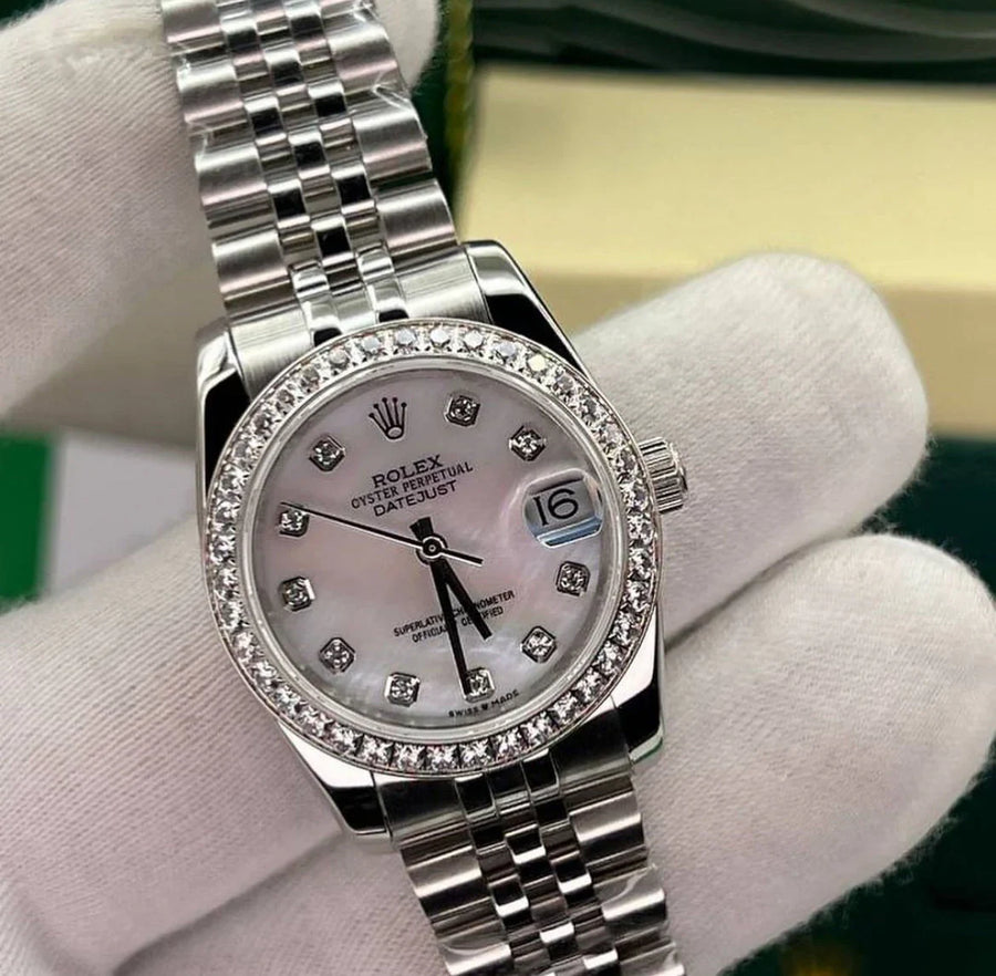 JUBILÉ DE L'INDICE ROLEX DATEJUST DIAMANT 