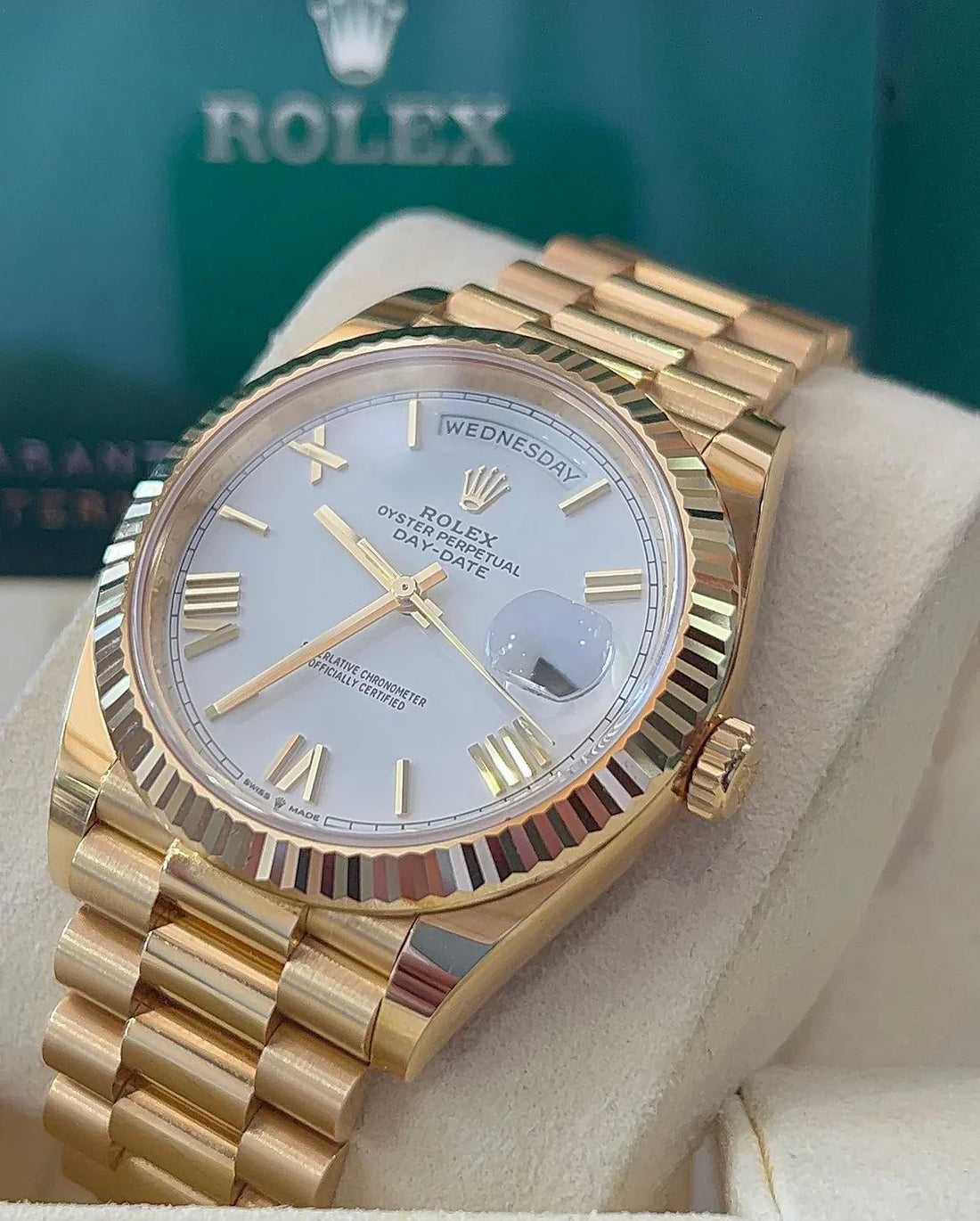 ROLEX DAY-DATE OR