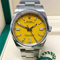 ROLEX OYSTER PERPETUAL YELLOW