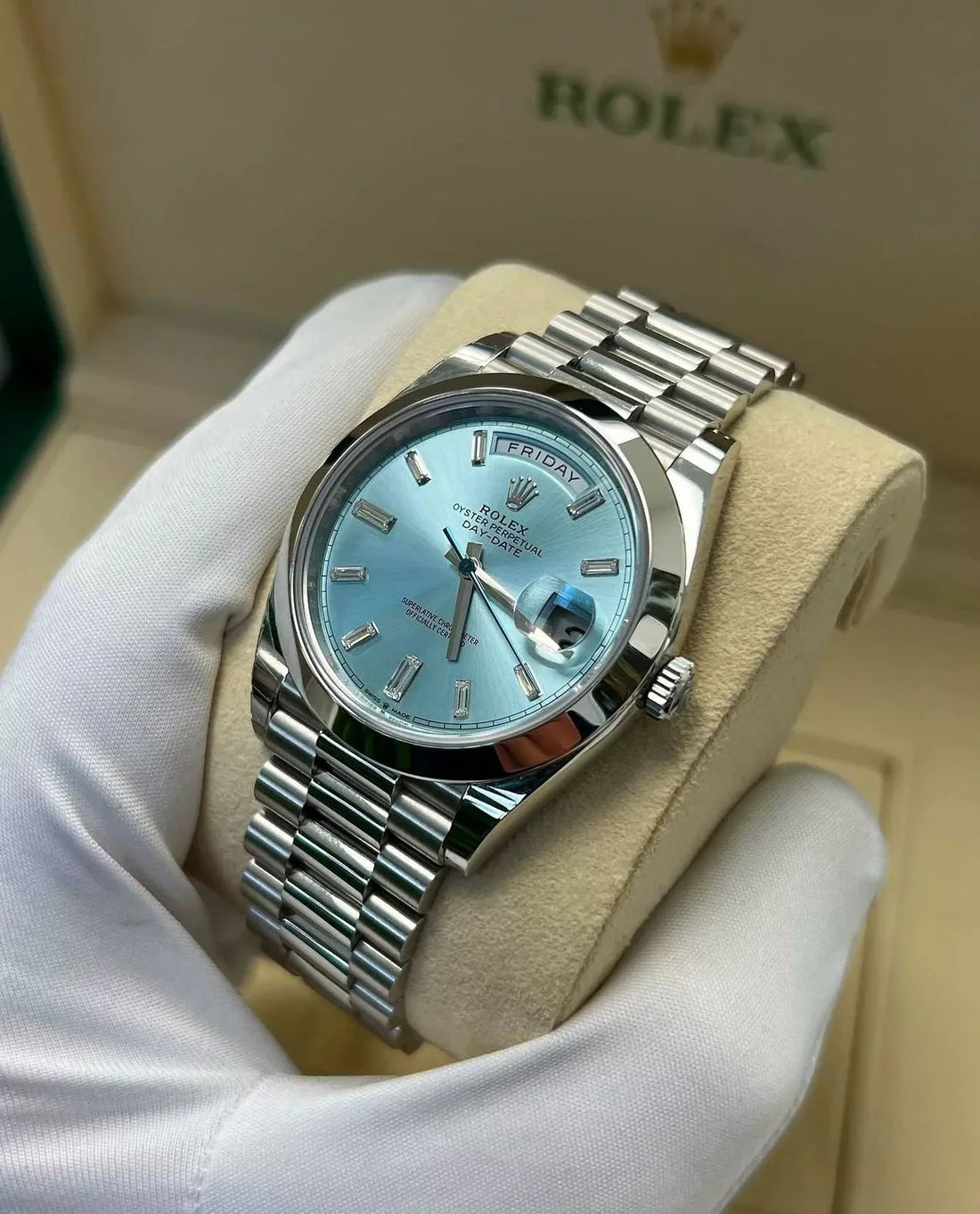 ROLEX DAY-DATE PLATINE