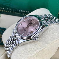 ROLEX DATEJUST JUBILÈE ROSÈ DIAMOND