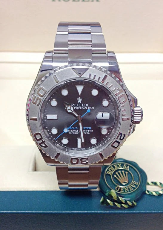 Yacht Master I 116622 rhodium dial