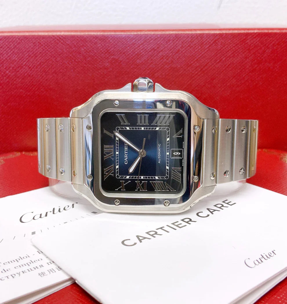 CARTIER SANTOS BLUE