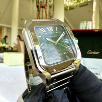 CARTIER SANTOS GREEN DIAL