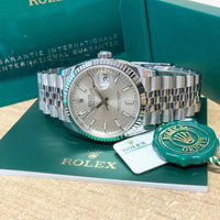 INDICES GRIS DATEJUST 36 MM