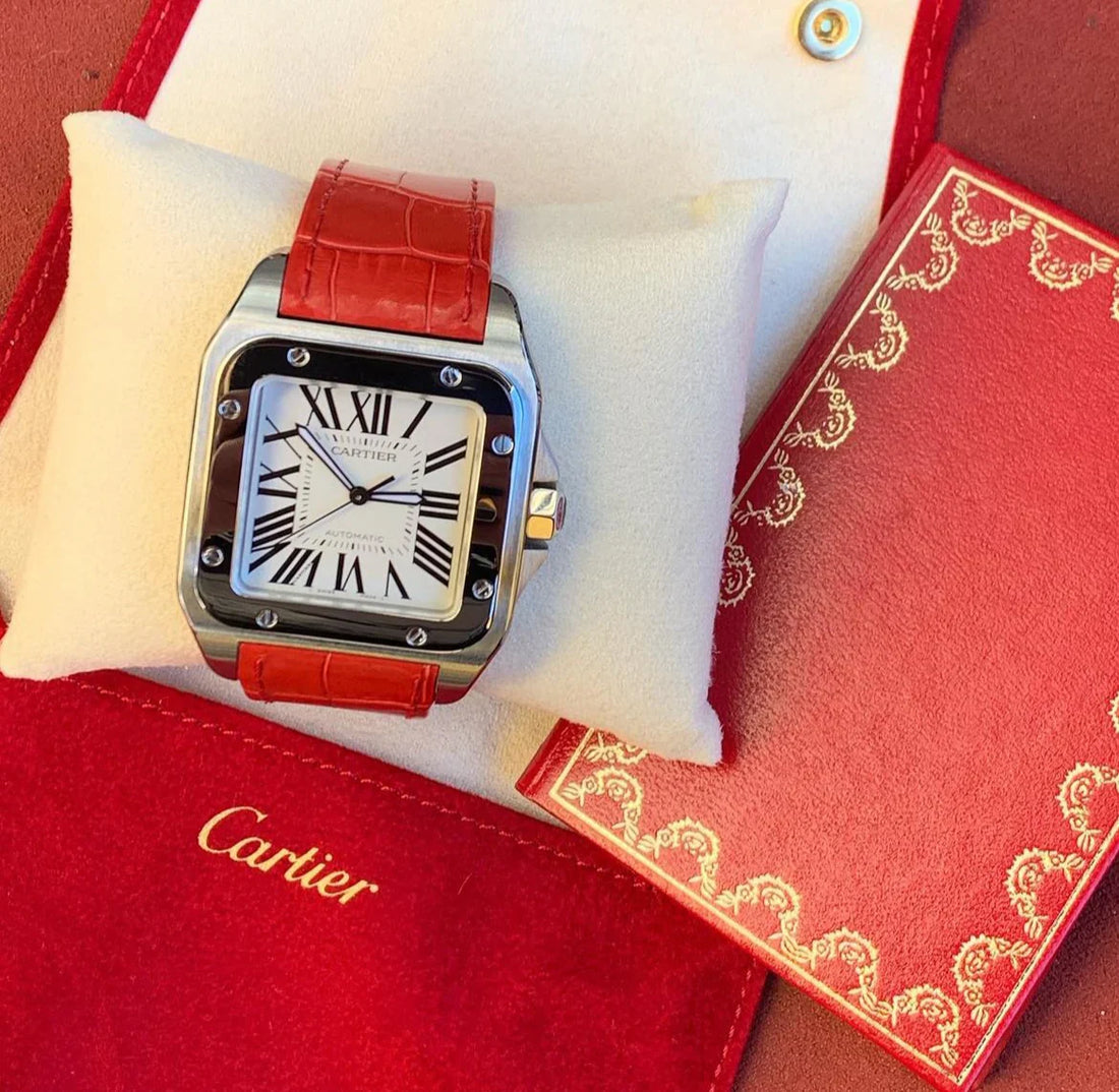 CARTIER SANTOS ÉDITION ROUGE