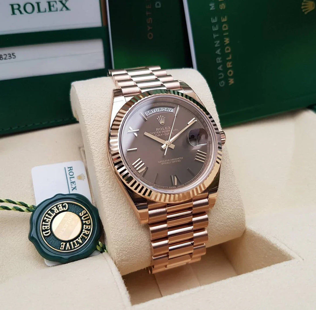 ROLEX DAY-DATE CHOCOLAT