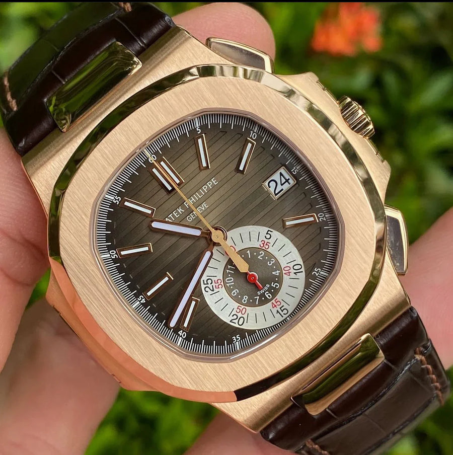 PATEK PHILIPPE NAUTILUS "MARRON FONCÉ"