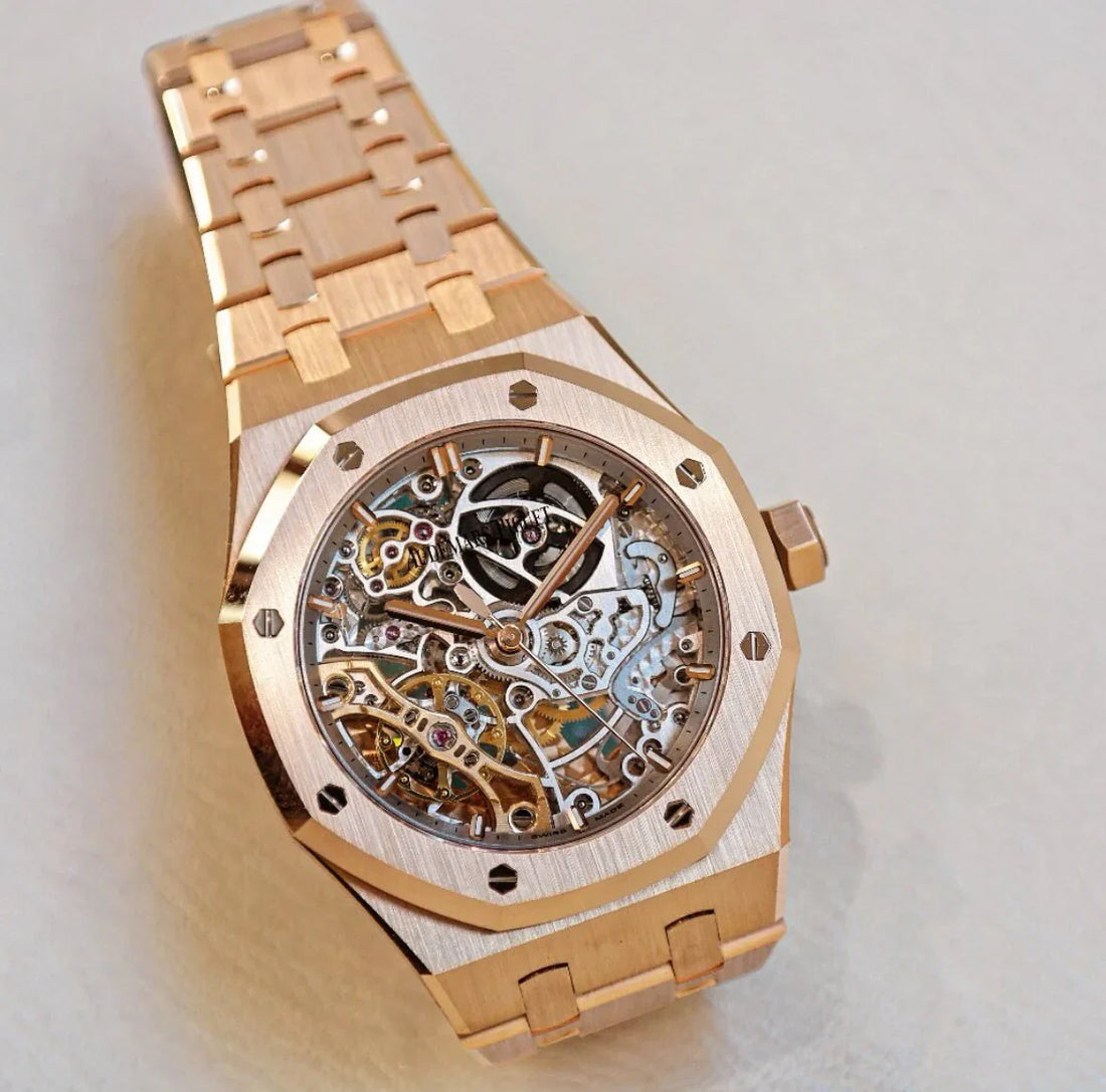 AUDERMARS PIGUET "SQUELETTE" PLEIN OR 