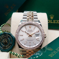 ROLEX DATEJUST JUBILEE "LAS VEGAS" DIAMOND ROSE'