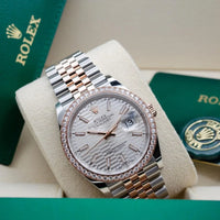 ROLEX DATEJUST JUBILEE "LAS VEGAS" DIAMOND ROSE'