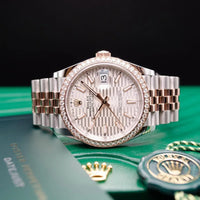 ROLEX DATEJUST JUBILEE "LAS VEGAS" DIAMOND ROSE'