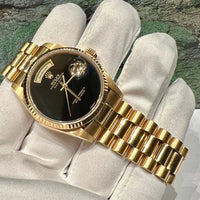 Rolex Day-Date 36mm 18238 Onyx Dial