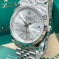 INDICES GRIS DATEJUST 36 MM