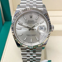 DATEJUST 36 MM INDICI GRIGIO