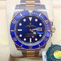 SUBMARINER ACC/ORO BLEU