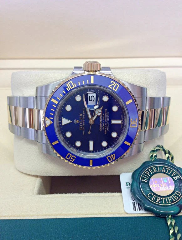 SUBMARINER ACC/ORO BLUE