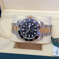 SUBMARINER ACC/ORO 116613LN black dial