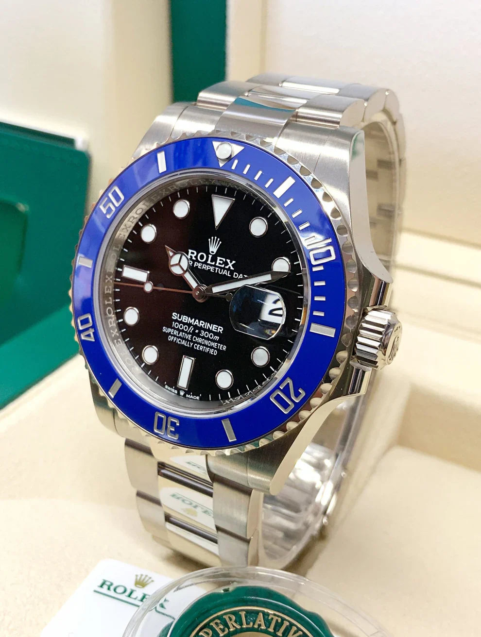 SUBMARINER KERMIT blue 126619LB