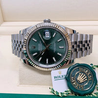 DATEJUST 126234 VERT 41mm jubilé