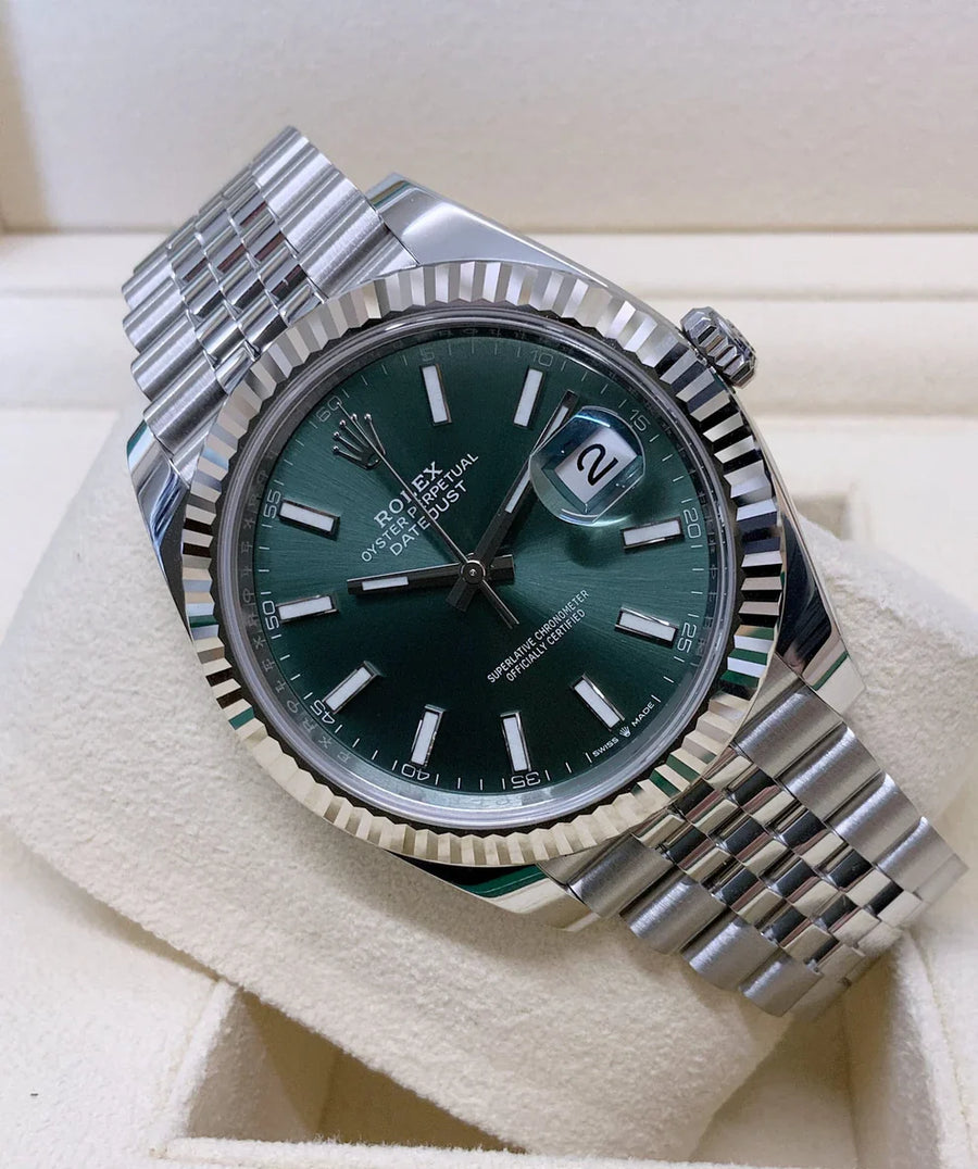 DATEJUST 126234 VERT 41mm jubilé