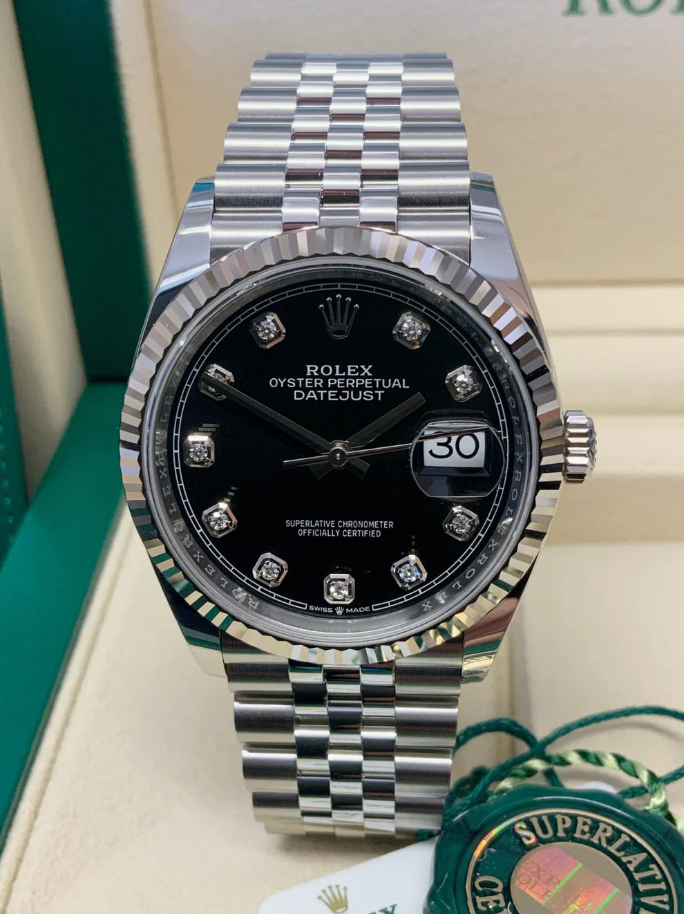 Datejust 36mm 126234 Diamant Noir