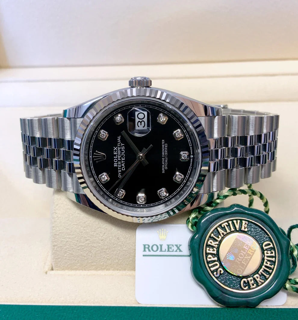 Datejust 36mm 126234 Diamant Noir