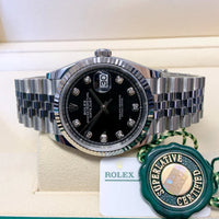 Datejust 36mm 126234 Diamant Noir