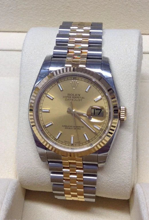 Datejust acciaio oro bi-colour 116233