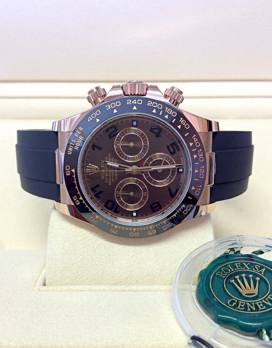 Chocolat Daytona 116515LN Or Rose