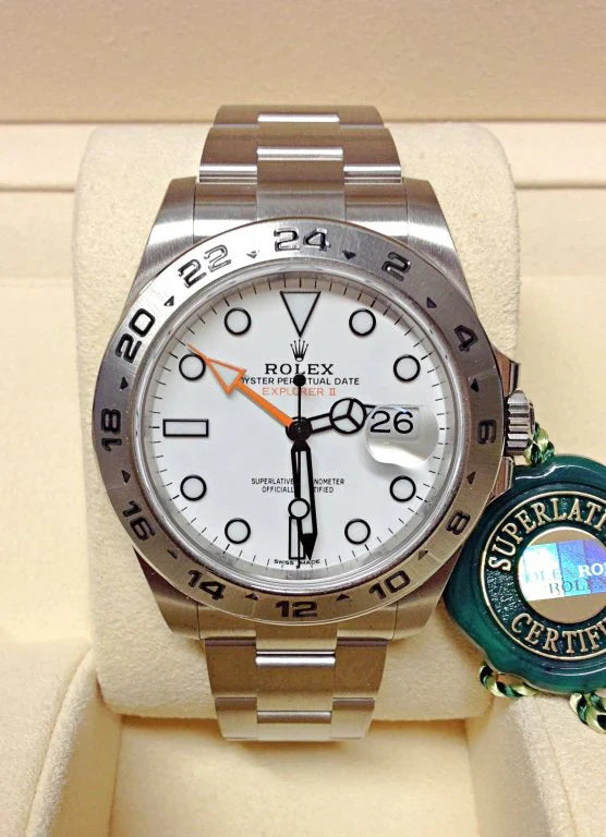 EXPLORER II BIG 42mm WHITE