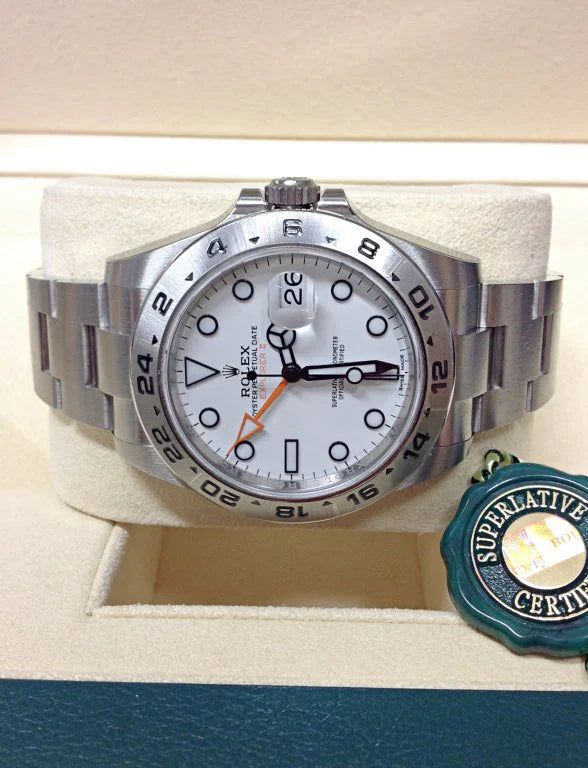 EXPLORER II GRAND 42mm BLANC